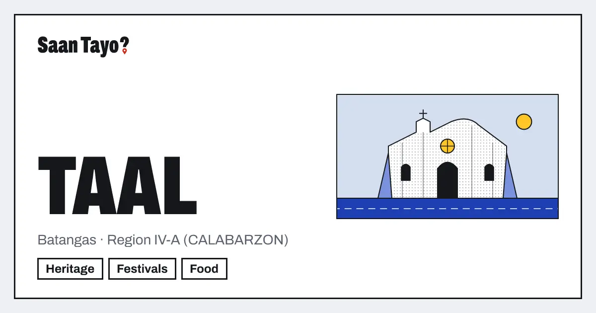 After: Taal's link-preview image in white and ink with the new wordmark