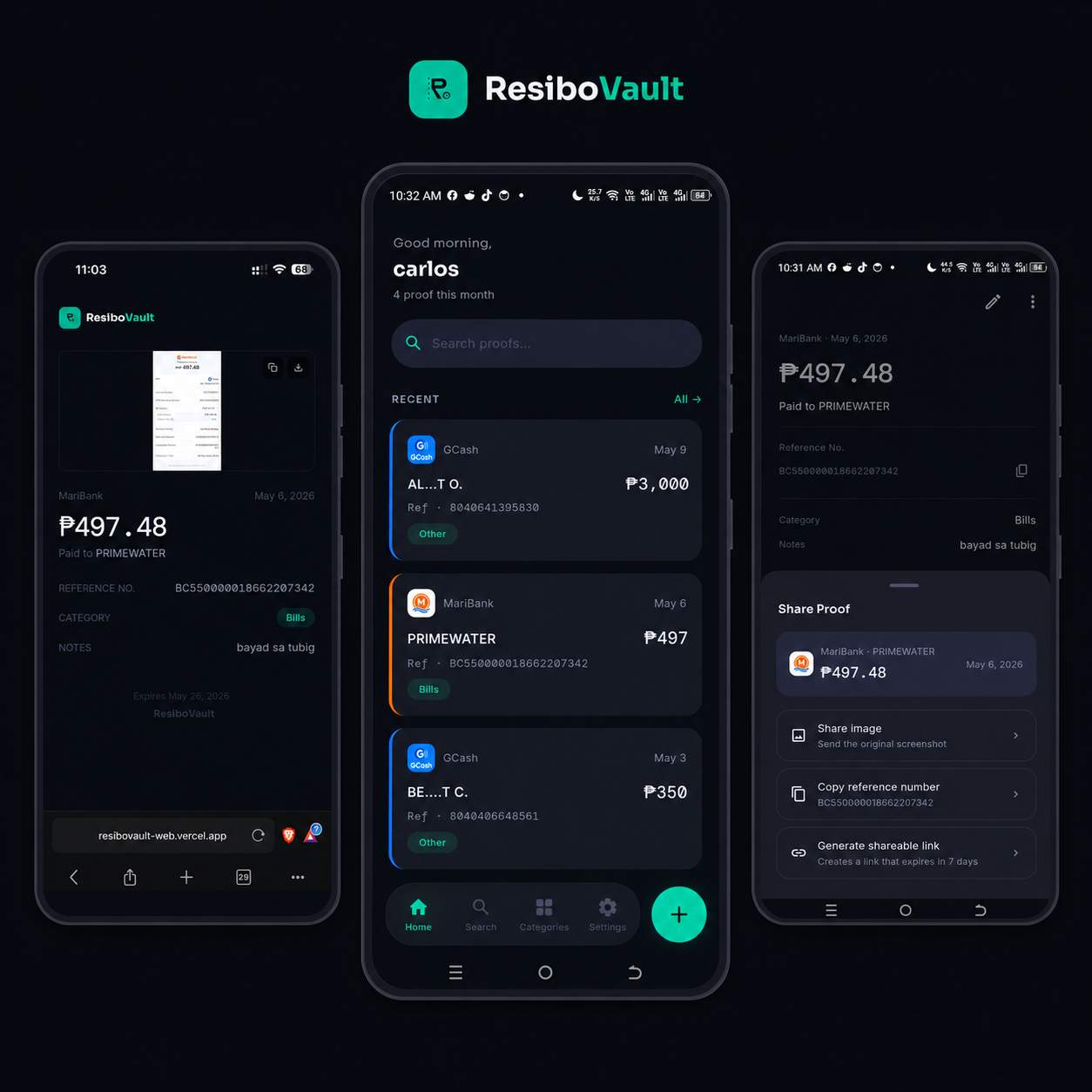 ResiboVault