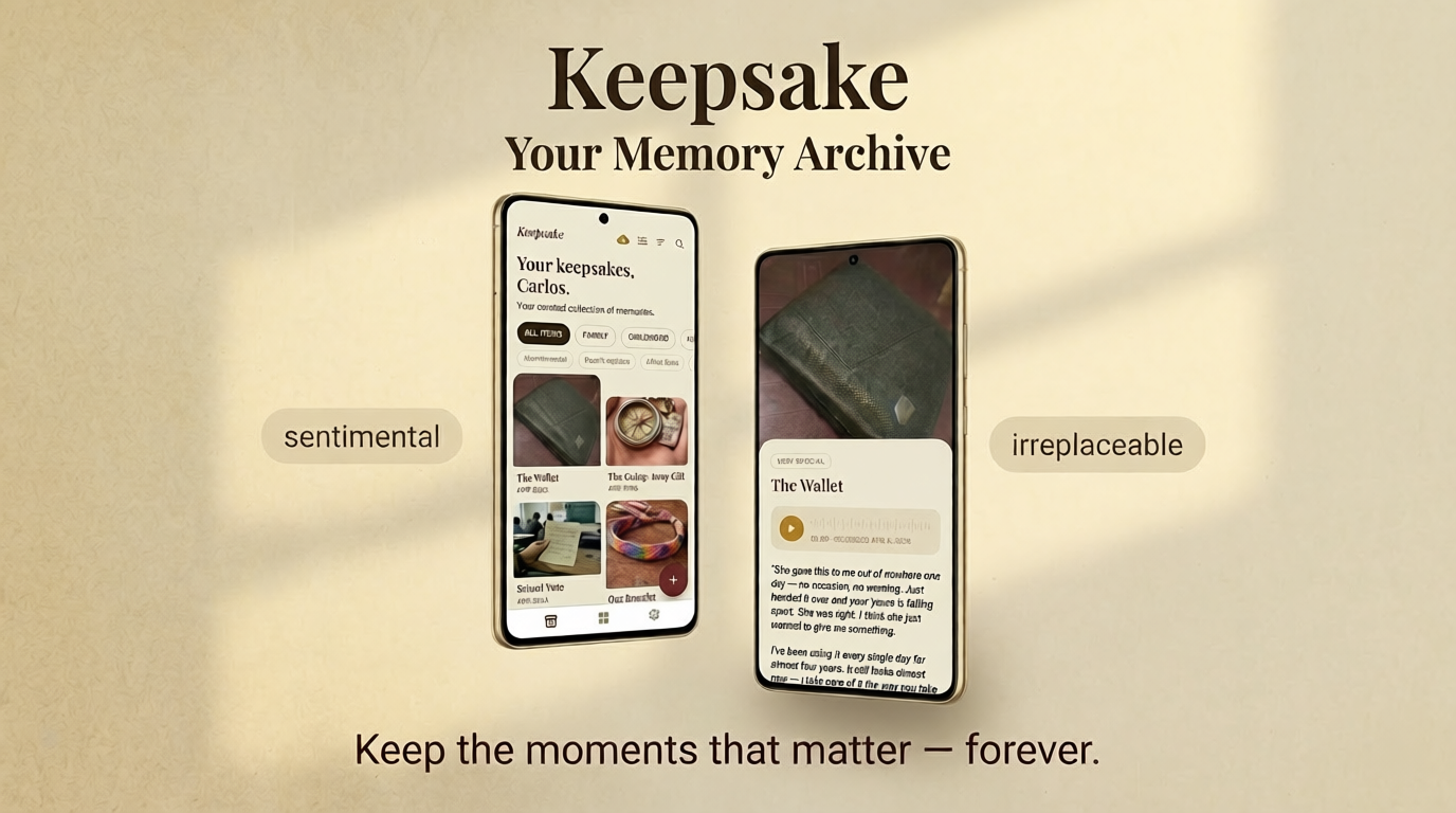 Keepsake — Memory Archive