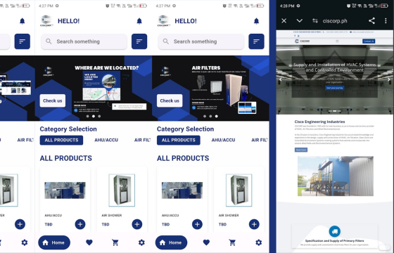 Ciscorp Shop Project Preview